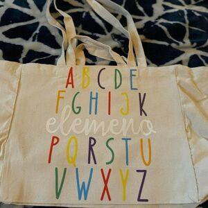 Teacher Bag, Funny Canvas Tote 15x13x7